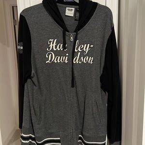 Harley Davidson women’s zip up hoodie